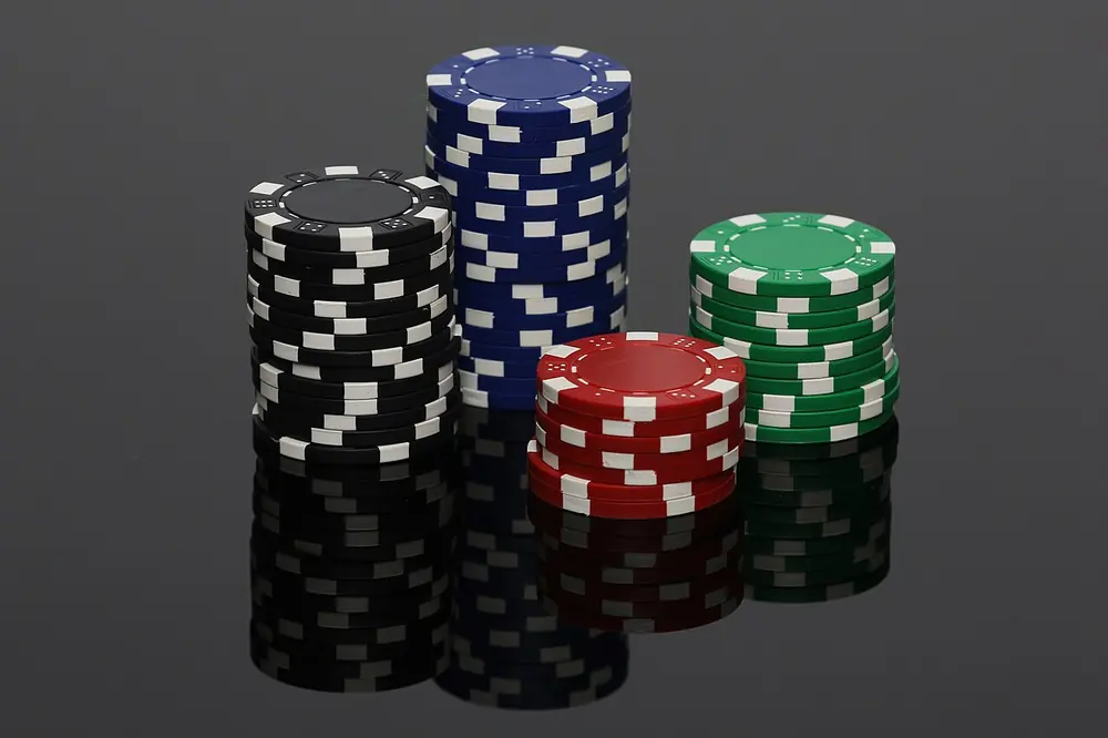 no wagering casino bonus ireland - colourful poker chips