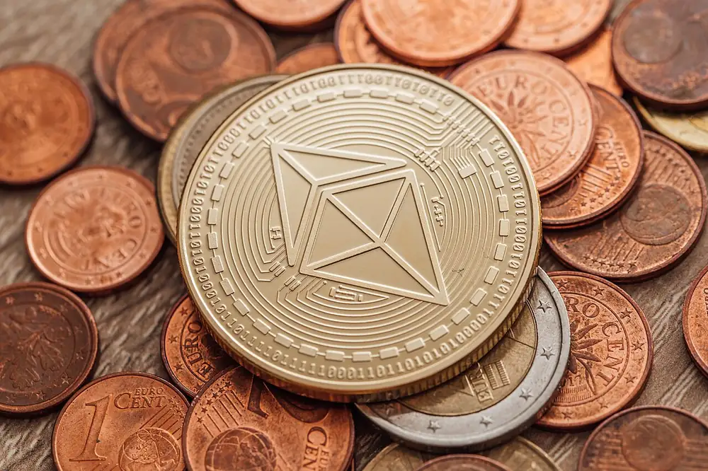 Crypto - physical Ethereum coin