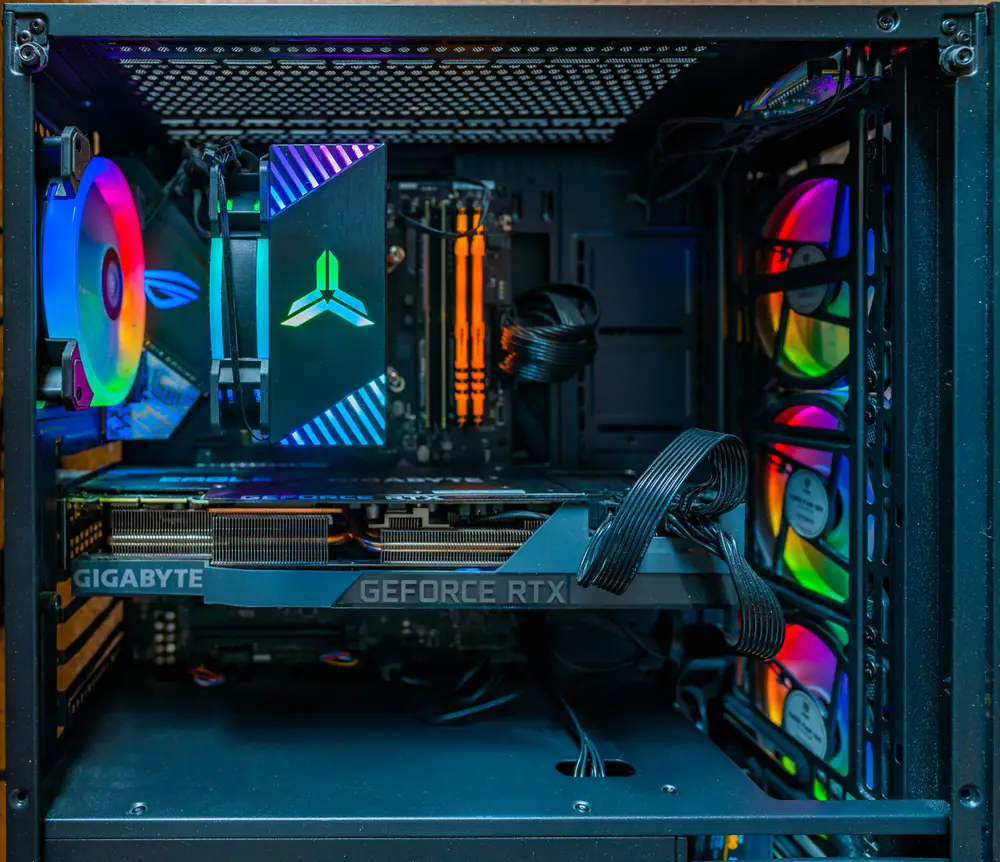 terms and privacy - inside a gaming PC