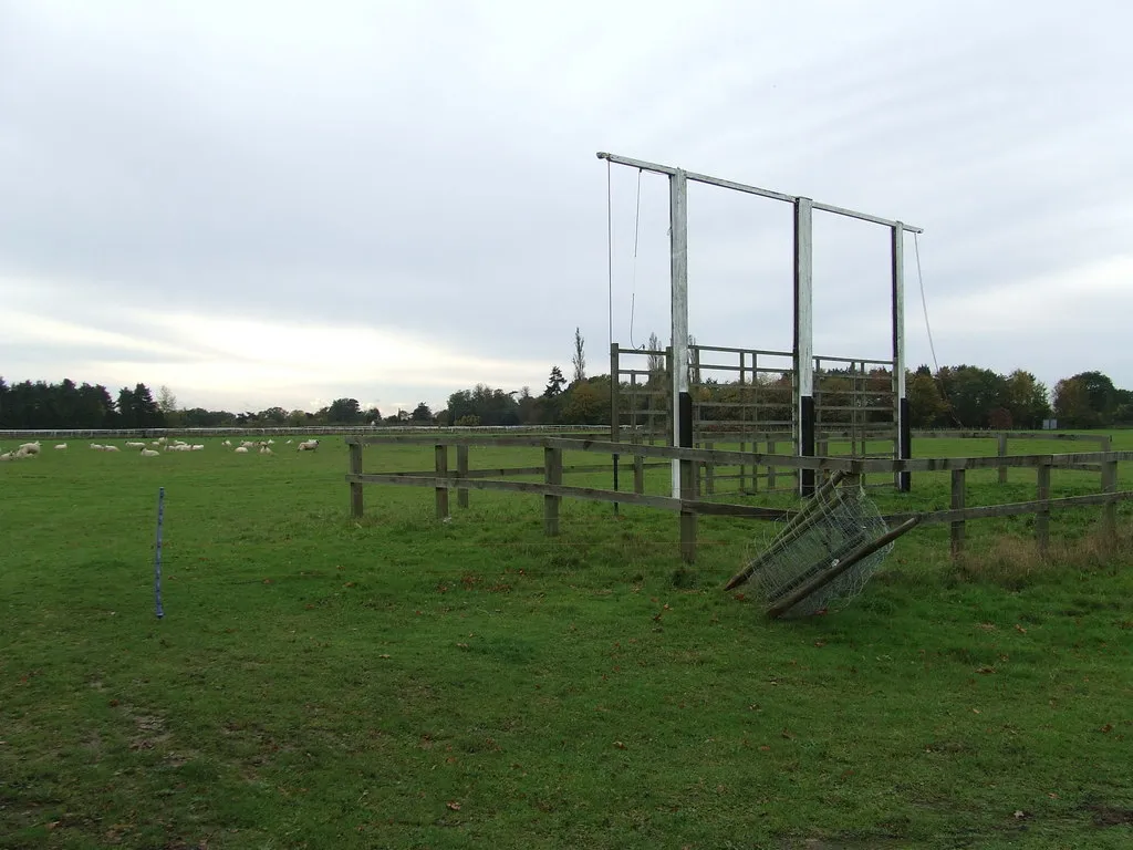 racecourse tote board structure