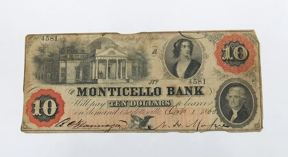 banknote close-up