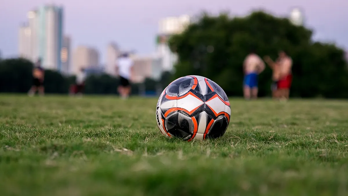Football on a pitch - next waterford hurling manager betting